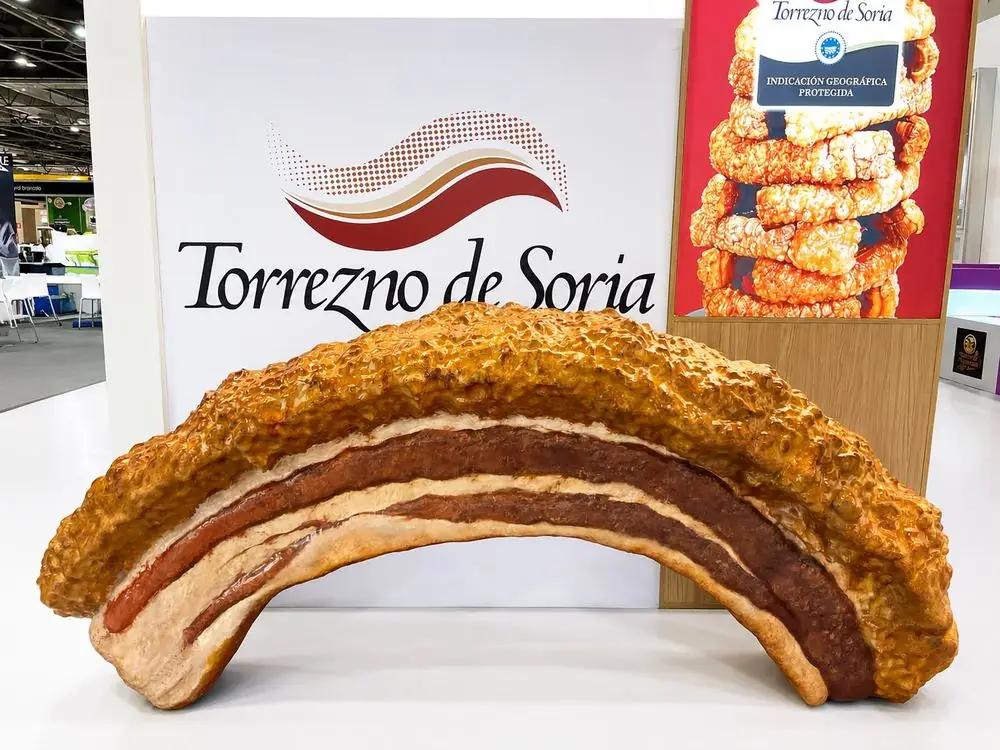 Réplica gigante de torrezno para Torrezno de Soria